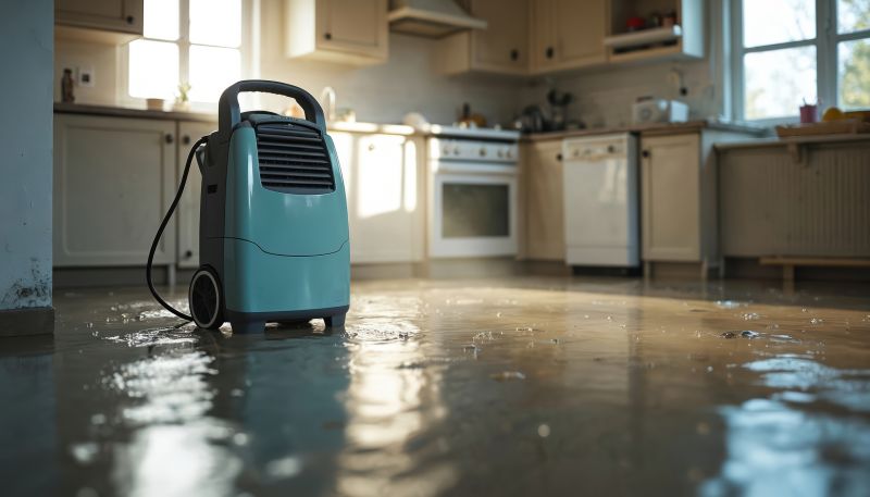 Flood Damage Cleanup detail