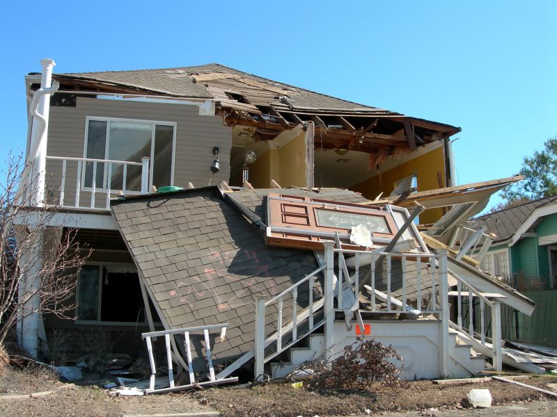 Repaired Roof with New Shingles