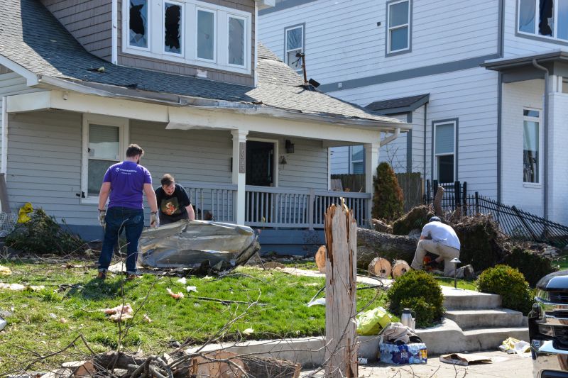 Before Storm Damage